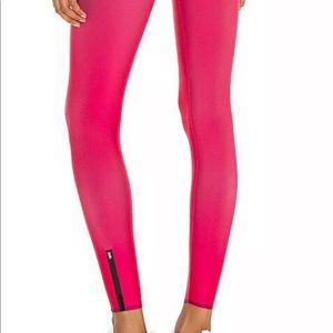 Cor Designed By Ultracor Solid Legging Color Bright Pink Size XS